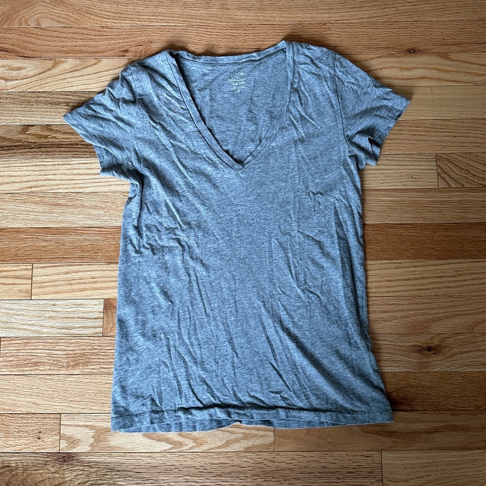 J.crew Gray T Shirt